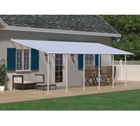 Techos para terrazas de aluminio Sierra Palram - Canopia 3 x 8,5 m blanco
