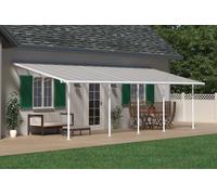 Techos para terrazas de aluminio Sierra Palram - Canopia 3 x 9,15 m blanco