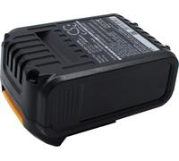 TECHTEK Batería compatible con [DeWalt] 120V MAX, 12V MAX Li-ion, 20V MAX, 60V MAX, CL3.C18S, DCB184, DCB184-XJ, DCB184-XR, DCD700, DCD710, DCD710D2