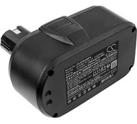 TECHTEK Batería compatible con [Ryobi] CDL1802P4, CID-1802P, CS1800, CTH1802, CTH1802K, FL1800, HBD750R, HD1800M, HP1802M, MS181, R10530, R10531, R1
