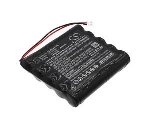 Techtek Batería CS-BRA217SL Compatible con Achsmessgerät 217 Sustituye Bora 91510001