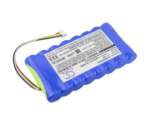 Techtek Batería CS-MDR654SL Compatible con 6116, 8332B, 8334B, 8335, C.A 6116 Installation Tester, C.A 8334, CA 6543, CA 6543 Insulation Tester,