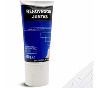 TECHZOCO Renovador de juntas blanco, Pasta para reparar juntas, Masilla lista al uso, Ideal para rellenar juntas de azulejos, Formato en tubo, Color Blanco, Contiene 150 gramos