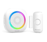 TECKNET Alarma Casa con Timbre Y Sensor Apertura Puerta Magnético, 1*Sensor