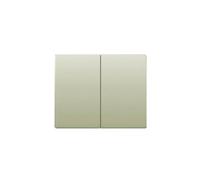 Tecla Doble Int Conmutador Serie Iris Aluminio Mercurio BJC 18709 MA