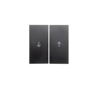Tecla doble persiana, series berker S.1/ B.3/ B.7 de hager, antracita