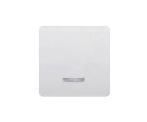 Tecla Interruptor Ancha blanca con Visor Serie Sol BJC 17705-L