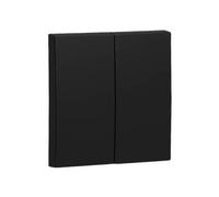 Tecla Para Mecanismo De Doble Función Negro - Serie Logus 90 - Acabado Aquarella - Para Mecanismos Serie Mec21 - Compatible Con Marcos Logus 90