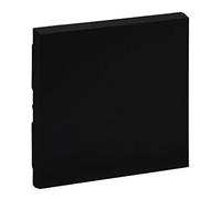 Tecla sencilla Legrand 864501serie Niloe Step Negro Mate