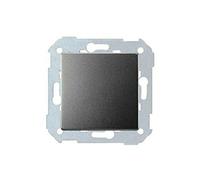 Tecla simple interruptor conmutador, serie 82 Concept, 1 x 5,5 x 5,5 centímetros, color titanio (referencia: 8200101-096)