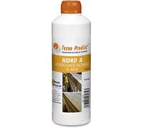 Tecno Prodist HIDRO A (1 Litro) - Impermeabilizante Transparente al agua, Hidrofugante Incoloro para fachada, tejado, pared, muro, teja, ladrillo y piedra. (A Rodillo, brocha o pulverizador)