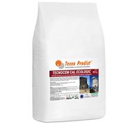 TECNOCEM CAL ECOLOGIC de Tecno Prodist (SACO 10 Kg) Mortero a la cal ecológico, Extratranspirable, antihumedad, impermeable, para enlucidos y revocos, fácil aplicación, color Blanco
