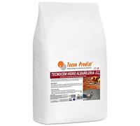 TECNOCEM HIDRO ALBAÑILERÍA de Tecno Prodist - (SACO 10 Kg) - Mortero de cemento para trabajos de albañilería y construcción, hidrófugo, ideal para revocos, enlucidos y colocación de ladrillos, (Gris)