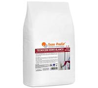 TECNOCEM HIDRO de Tecno Prodist (SACO 10 Kg) Mortero cemento de capa gruesa para revocos y enlucidos, hidrofugado e impermeable de color blanco