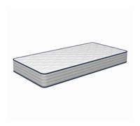 TECNOCOLCHÓN Colchón Viscoelástico Juvenil 90x190x20 cm. | Reversible Verano - Invierno | Gran Suavidad | Blanco | Fabricado en España | Certificados Oeko-Tex® y CertiPUR™