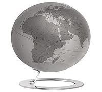 TECNODIDATTICA Tecnodidáctica - Globo terráqueo Atmosphere Iglobe Silver, Color Gris, 0324IG