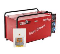 TecnoGen H8000SS/A - Generador de corriente a gasolina silencioso 5.8 kW - Continua 5.2 kW Monofásica + ATS