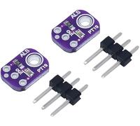 TECNOIOT 2 uds Módulo de Sensor de luz analógico ALS-PT19 Sensor de luz de Alto Rango dinámico