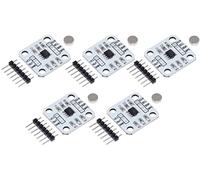 TECNOIOT 5 uds AS5600 codificador magnético módulo de Sensor de medición de ángulo de inducción magnética