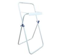 Tecnokit Portarrollos Industrial Alto de Suelo para bobinas de Papel de 29 cm, Medidas dispensador 80 x 40 x 42 cm, posición Alta de la Bobina (Bloqueo de Mariposa)
