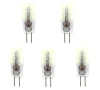 TECNOLUX EURO Bombilla LED G4 3W 12V 6400K Blanco Frío Pack de 5