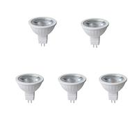 TECNOLUX EURO Bombilla LED G5.3 12V 7W 6400K luz fría 5 (Pack)