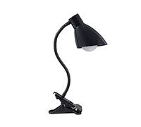 TECNOLUX EURO Lámpara de manguera modelo clip negro Solo se pueden utilizar bombillas LED de 5w.
