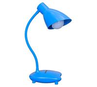 TECNOLUX EURO LAMPARA DE MESA DE LA MANGUERA EL MODELO BASE COLOR AZUL Solo se puede utilizar bombilla LED 5w.
