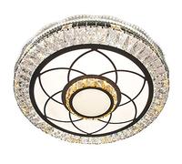 TECNOLUX EURO Lámpara de techo LED de cristal, 50 cm de diámetro, tres temperaturas de color disponibles: 3000K/4000K/6000K.