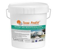 Tecno Prodist Tecpint Sol-Silicato Ecologic - Pintura al silicato mineral exterior e interior 7.5 liters