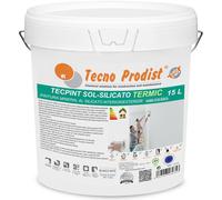 TECPINT SOL-SILICATO TERMIC de Tecno Prodist Pintura al silicato mineral exterior e interior al agua, Natural Transpirable