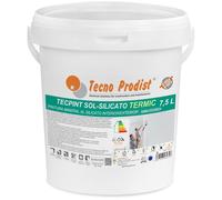 TECPINT SOL-SILICATO TERMIC de Tecno Prodist Pintura al silicato mineral exterior e interior al agua, Natural Transpirable