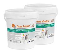 Tecno Prodist Tecpint Sol-Silicato Termic - Pintura Silicato para Interior Exterior, Transpirable 7.5 + 7.5 liters