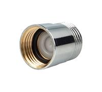 tecuro | Válvula antirretorno | para montaje en grifos de bañera y ducha | Conector de 1/2 pulgadas | latón | cromo | 66110