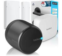 Tedee GO2 Alu Cerradura Inteligente con WiFi, Bluetooth y Sensor de Puerta, Acceso Remoto y Notificaciones por App, Bloqueo Automático sin Llave | Alexa, Google Home, Apple HomeKit, SmartThings Matter