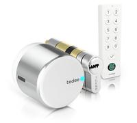 Tedee GO2 Cerradura Inteligente con Teclado Keypad PRO, Cilindro Modular EXXO Smart de Aluminio, Cerradura Electrónica para Puerta, Bluetooth Acceso Remoto, Compatible con Alexa y Google Matter