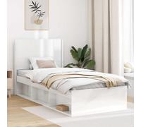 Teenpull Cabecero pie Cama de Madera PB con diseño de Listones Verticales, Soporte Estable para somier, Montaje en Marco, Ideal para Dormitorio Juvenil, Hotel y hogar