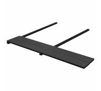 Teenpull Decking antracita WPC 220 x 15 x 2,5 cm Set con 6 tablas, clips de arranque de acero inoxidable, separadores de plástico y tornillos para jardín, terraza, balcón, fácil de limpiar y duradero