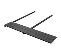 Teenpull Decking de WPC negro 6 unidades 220 x 14 x 2 cm duradero para terraza, jardín balcón con kit de montaje para fácil instalación y elegantes exteriores