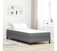 Teenpull Light Gray Bed Mattress with Pillow Top 90 x 200 cm Polyester Fabric, Pocket Springs, Single Bed Size, Durable Support for Bedroom, Sleep, and Everyday Rest