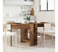 Teenpull Mesa de comedor de madera de 138 x 70 x 73,5 cm con acabado de madera envejecida, mesa plegable extensible rectangular con estante, ideal para cocina, comedor, sala de estar, ahorro de