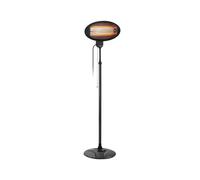 Teesa TSA8050 Calentador eléctrico de terraza con soporte, 2000 W