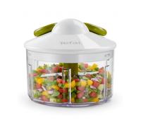 Tefal Picadora manual 5 Segundos 500 ml – 2 cuchillas, 3 niveles, base antideslizante
