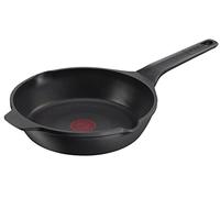 Tefal Aroma On - Sartén de aluminio fundido 20 cm recubrimiento titanio antiadherente y thermosport, aptas para todo tipo de cocinas, base gruesa adecuada para inducción