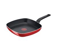 Tefal B5724053 Easy Clean - Sartén grill de 26 x 26 cm, todos los fuegos excepto inducción