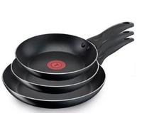 Tefal C422s3 Negro - Set De Sartenes 20-24-26Cm