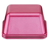 Tefal Creabake - Set 3 Moldes Mini Bizcochos Creabake, Moldes repostería, 8.3 cm y 6.5 cm, revestimiento antiadherente, sistema apilable, recetas creativas dulces y saladas, repostería fácil (J30798)