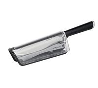 Tefal - Cuchillo de chef (16,5 cm, afilado integrado exclusivo, cuchillo de cocina versátil, acero inoxidable alemán, Ever Sharp K2569104, Plata