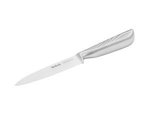 Tefal Cuchillo de Chef Precision 12 cm, Corte preciso, Afilado óptimo y duradero, Acero inoxidable alemán, Mango ergonómico antideslizante, Rendimiento Duradero, K2890524