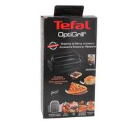 Tefal Cuenco para hornear XA7258 para OptiGrill+ incluye libro de recetas, volumen de 1,6 litros, revestimiento antiadherente, mango de aislamiento térmico de aluminio fundido, fácil de limpiar, apto